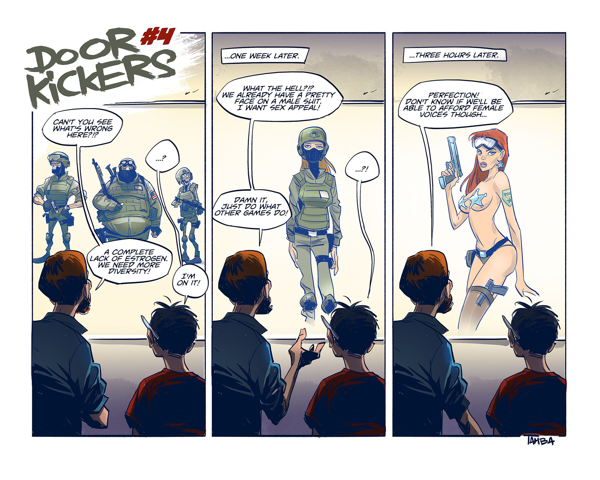 Door Kickers Comic #4