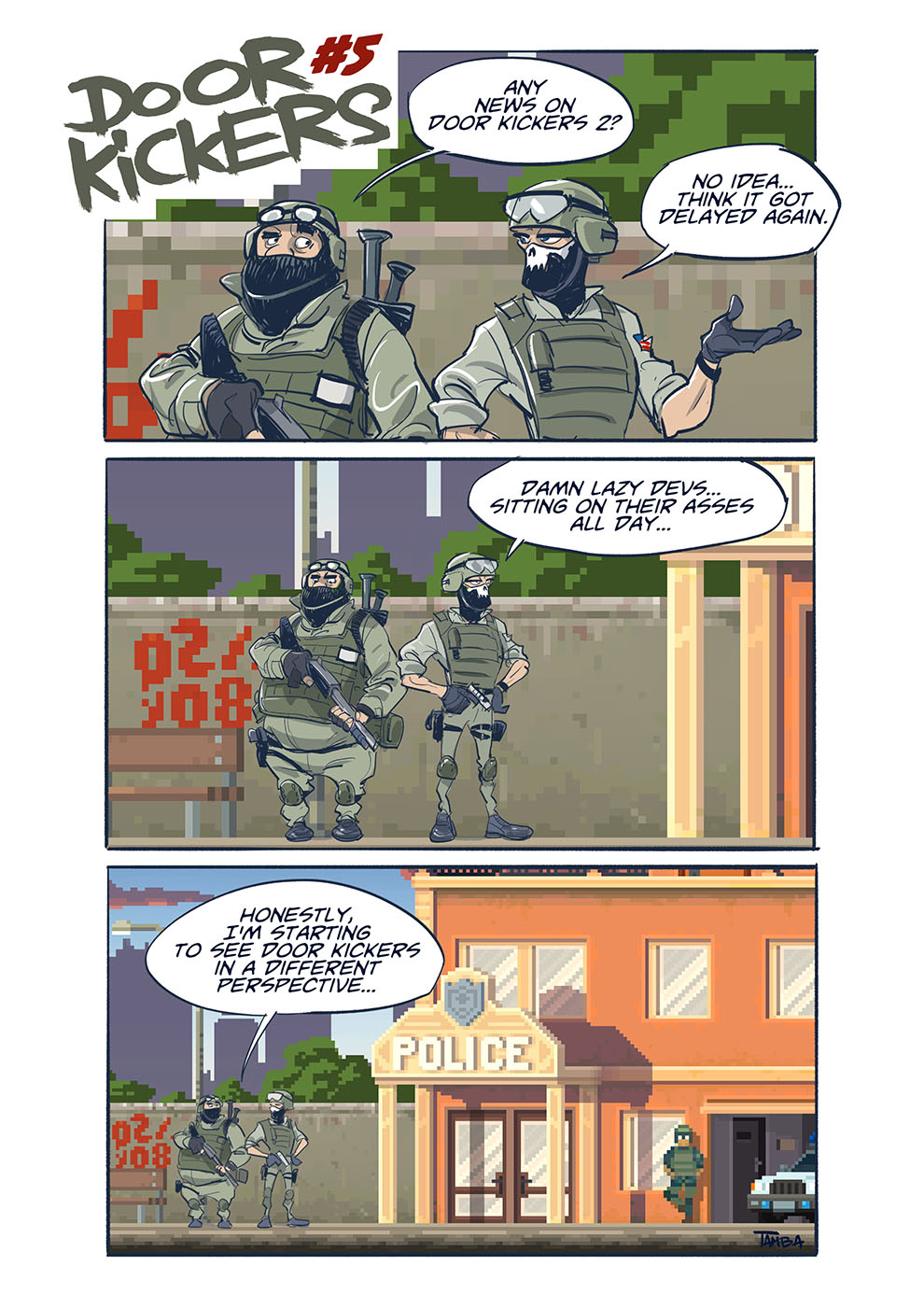Door Kickers Comic #5